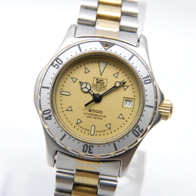 TAG Heuer 2000 Gold Women's Watch - 974.008 for sale online | eBay
