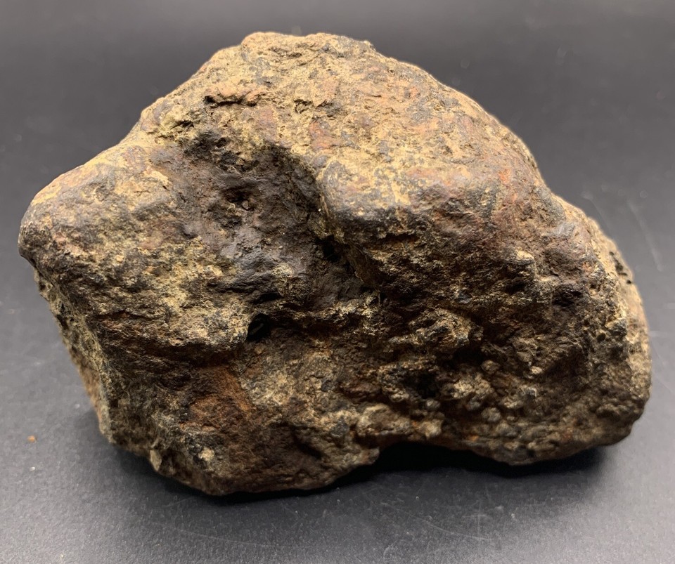 Pallasite Iron Stony Meteorite Semi Magnetic Indiana Fusion Crust 814 ...