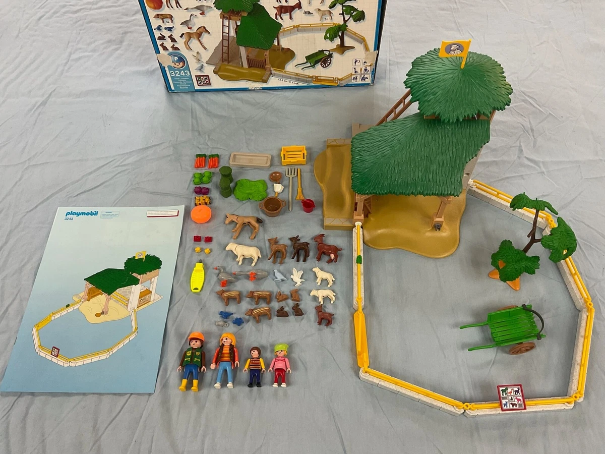 Playmobil Children's Petting Zoo Building Kit