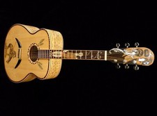 Blueberry Handmade Jumbo Size Acoustic Guitar Native Motive Pre-Order 90 Days