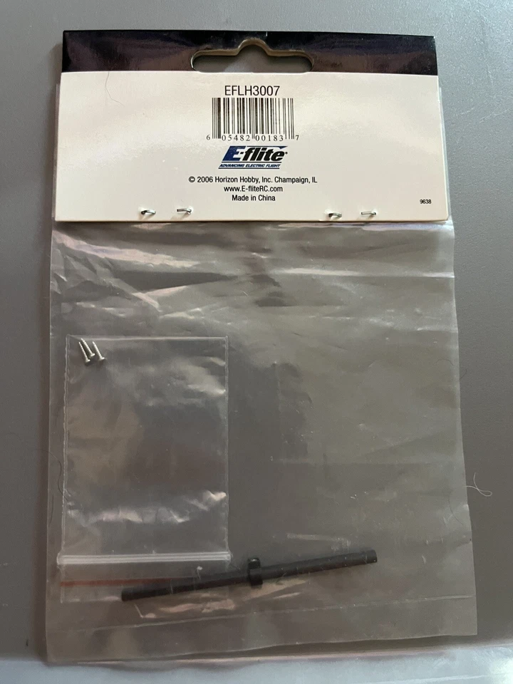 Blade E-flite 3007 Carbon Fiber Main Shaft with Collar & Hardware: BMSR - Image 2 of 2