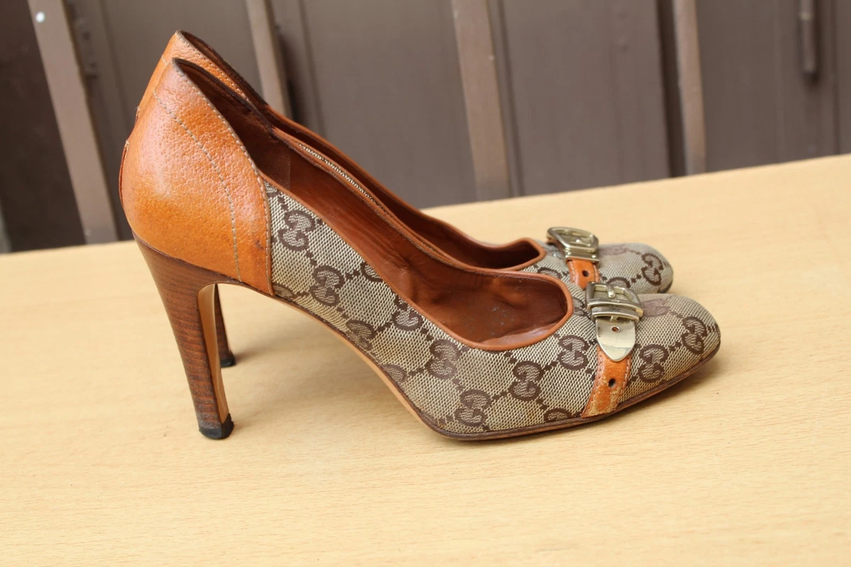 ESCARPIN GUCCI 37 C TRES BON ETAT WOOMEN S SHOES 690 eBay