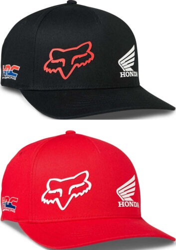 Fox Racing Fox X Honda Flexfit Hat -  Mens Lid Cap - Picture 1 of 8