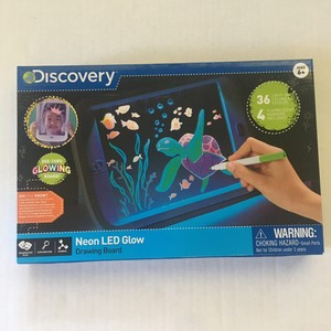 discovery neon led drawing board