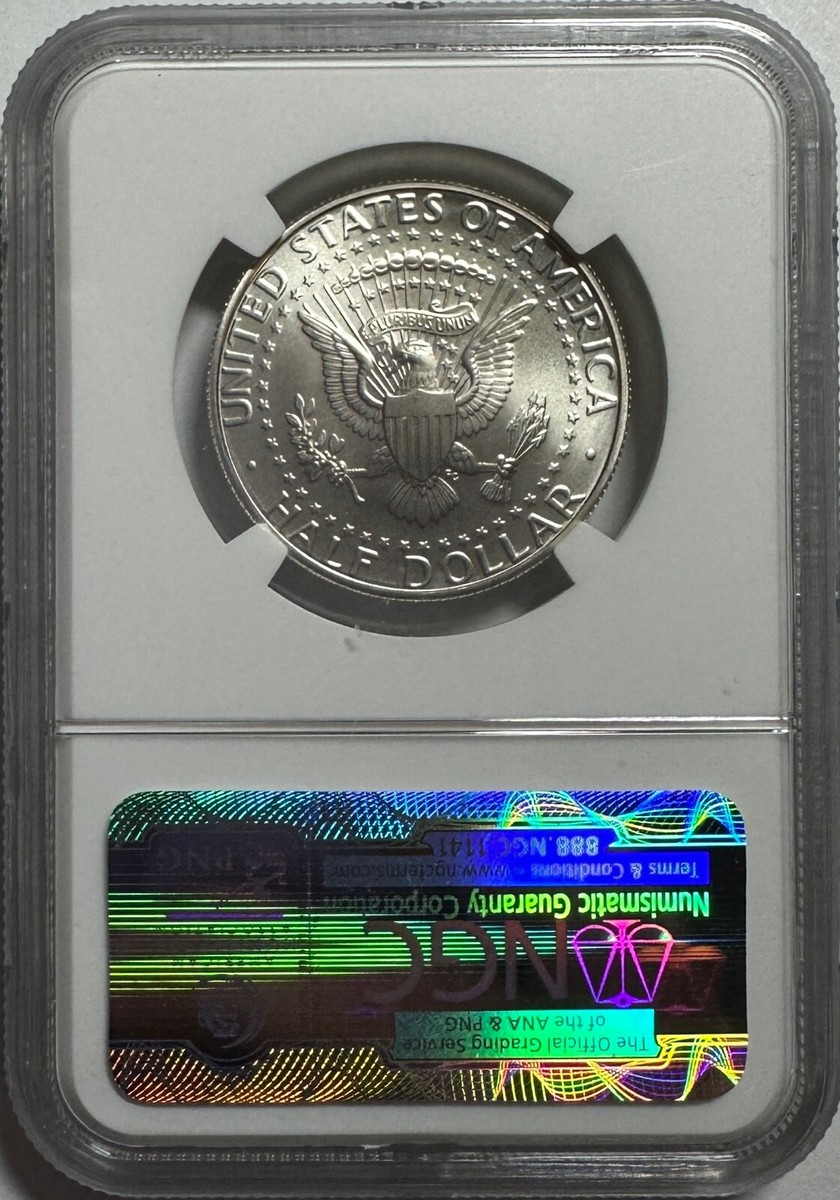 【廃盤 レア✨】 「セントラル・ステーション('98ブラジル)」 1998-P Kennedy Half Dollar PCGS MS-68 (Item 1959883