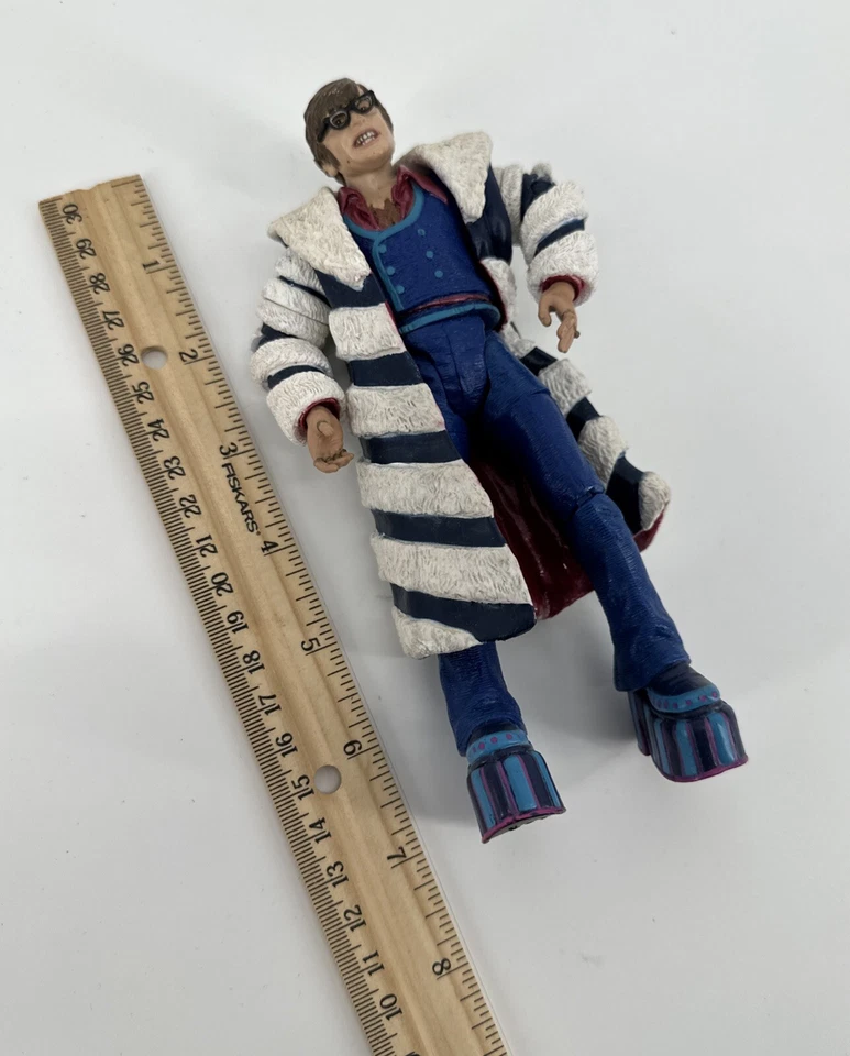 Figura de acción Mezco Austin Powers Goldmember años 70 vintage 2002 coleccionable Foto 3 de 4