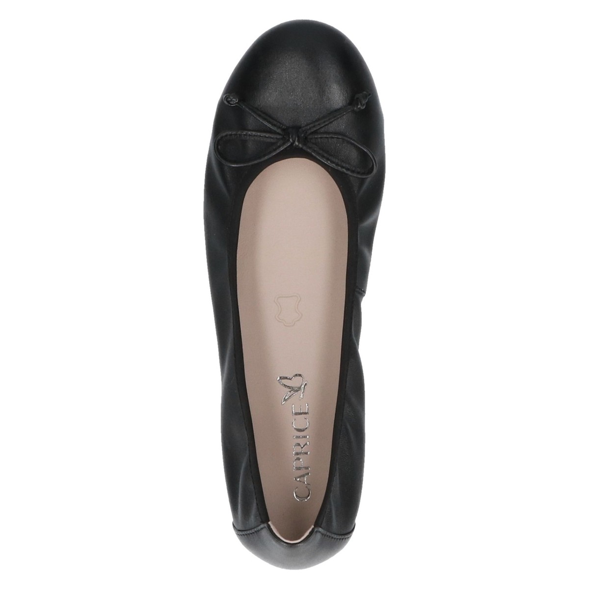 Caprice Damen Ballerina Schleife Leder 9-22102-42 Produktbild-Vorschau 2