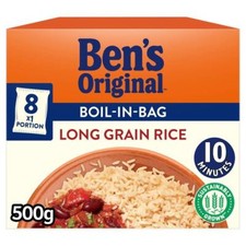 Uncle Bens 8 x 62,5g Langkornreis im Beutel kochen 500g