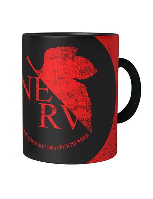 Nerv Kaffeetasse Gendo Gehirn Organisation Seele Evangelion Ikari Geschenk Firma