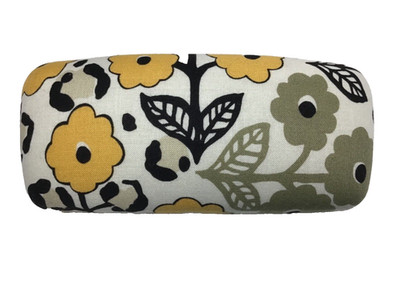 VERA BRADLEY READING GLASSES  OR EYEGLASSES CASE GO WILD BLACK WHITE YELLOW  NEW