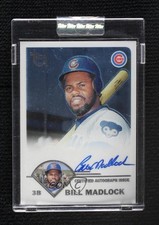 2003 Topps Retired Signature Edition Auto Bill Madlock #TA-BM Auto tw0