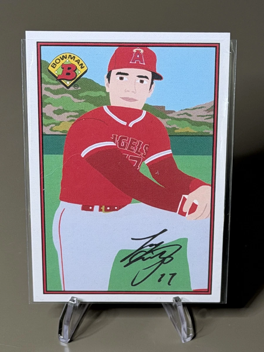 大谷翔平2021 Topps X 1989 Bowman by Keith 2021 Topps 1989 Bowman X Keith Shore - Shohei Ohtani #13 for sale