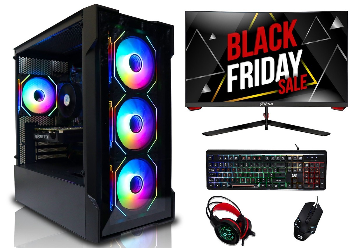 Gaming PC Bundle Quad Core i5, 16GB RAM, 1TB+240GB SSD, NVIDIA