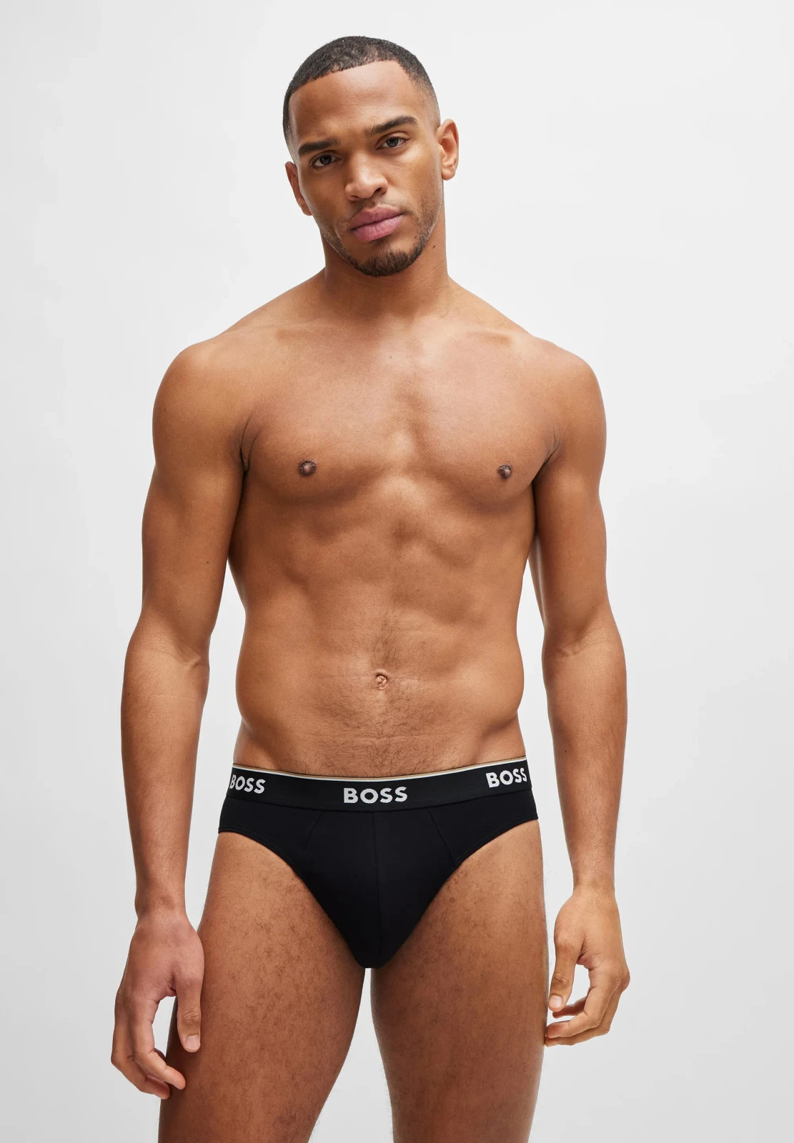 Hugo Boss Mini Briefs Slips XL Black Waistband 3-Pack BNWT RRP £42 thumbnail 3