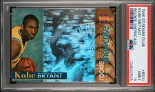 1996 Stadium Club #R9 KOBE BRYANT SHOWCASE ROOKIE CARD RC HOLO SP 3D PSA 9 Mint. rookie card picture