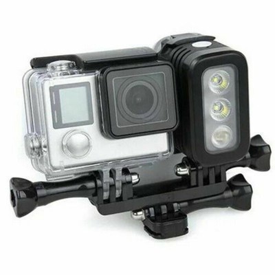 30M Waterproof Diving Swimming LED Light Flash Lamp For GoPro Hero 10/8/9/7/6/5