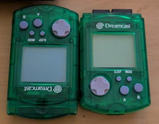 Sega Dreamcast Visual Memory Unit VMU Memory HKT-7000 Green Needs Battery Untest