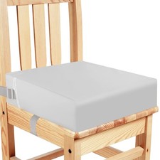 Toddler Booster Seat for Kitchen Chair Dining Table, Washable Thick Strong Su...