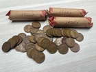 LINCOLN WHEAT CENT PENNY ROLL 1920-29, Mixed Dates Unsearched (50 coins) G/VG/F