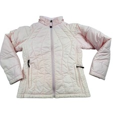 L.L.Bean Girls' M 10-12 Pink Primaloft Puffer Jacket Gorpcore Active READ