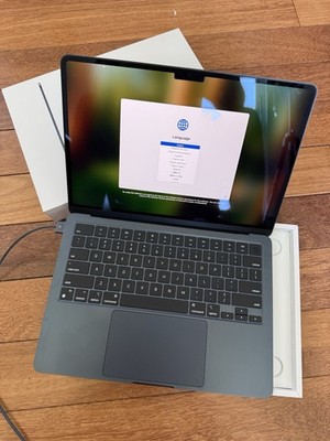 Apple MacBook Air M2 13'' - 512GB SSD, 24GB Mem, Midnight, A2681, MAX SPECS