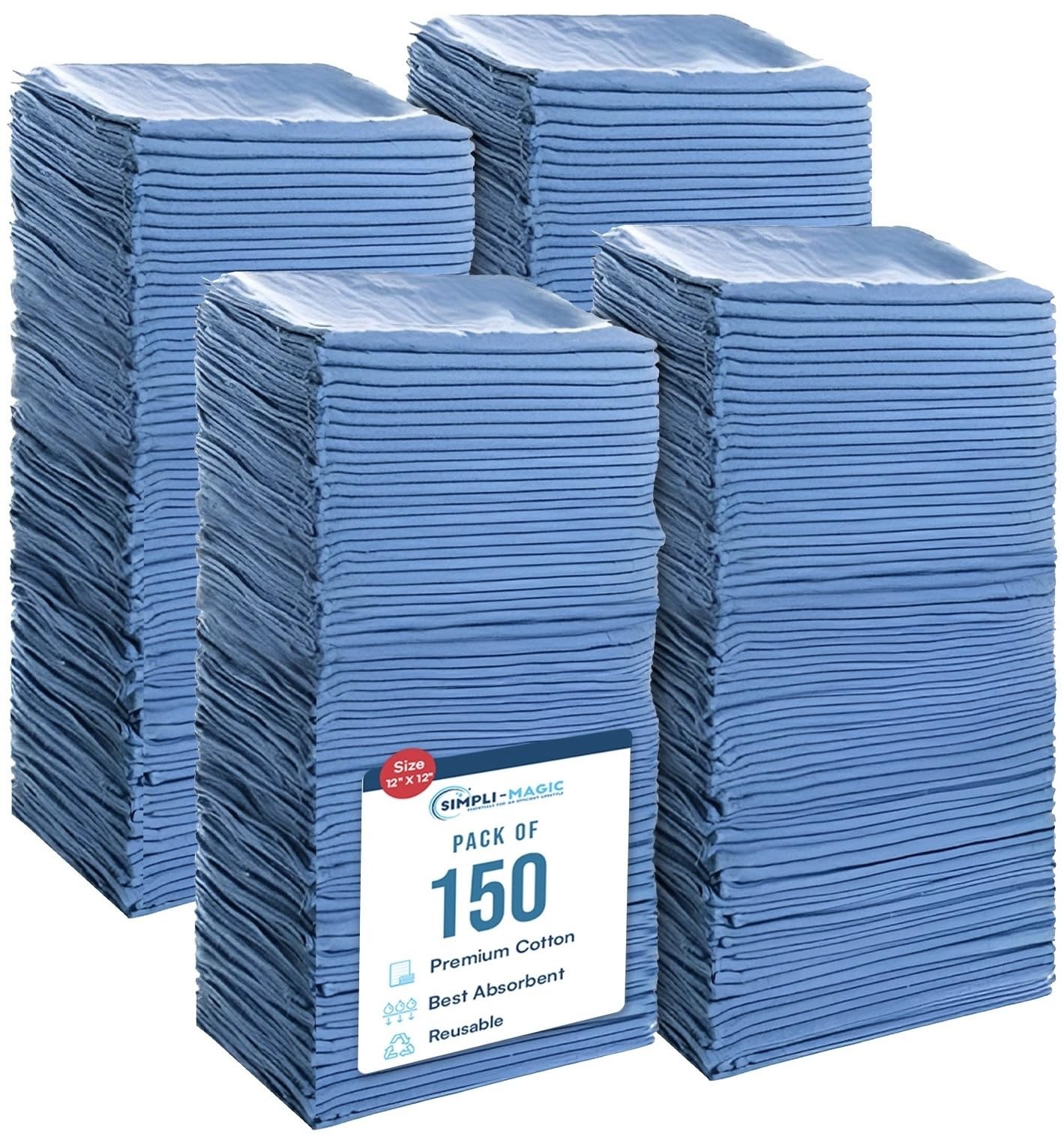 S 14"x12" (150 Pack) &ndash; Reusable Cleaning Shop - Scratch & Dent