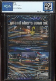Grand Theft Auto III 3 PS2 Sealed Graded PSA 9.8