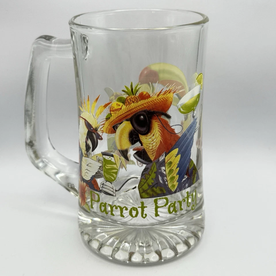 Parrot Party Beer Mug 12oz - Image 3 of 4