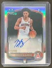 Brayden Burries 2025-26 Bowman Chrome Auto Refractor 1st Prospect Wildcats /499
