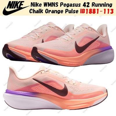 Nike WMNS Pegasus 42 Running Chalk Orange Pulse IB1881-113 Damen Gr.