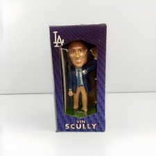 VIN SCULLY - 2015 LA Angeles Dodgers FAN FAREWELL Bobblehead nib FREE SHIP