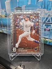 2025 Topps Series 1 RILEY GREENE Silver Crackle Foilboard #332 Tigers