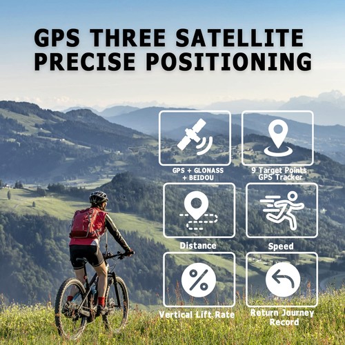 Altimeter GPS Digital Waterproof Outdoor Altitude Pre-Warning Remind Compass ... - Picture 2 of 9