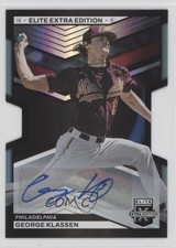 2023 Panini Elite Extra Edition Signatures Die-Cut /399 George Klassen Auto xb2