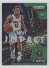 2020-21 Panini Prizm Instant Impact Green Prizm RJ Hampton #10 0r0a