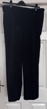 Women s Black Trousers brand new with tags Size 22 half elasticated waist