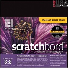 Museum Quality Scratchboard Ultra Smooth Acid Free Scratch Art Drawing New