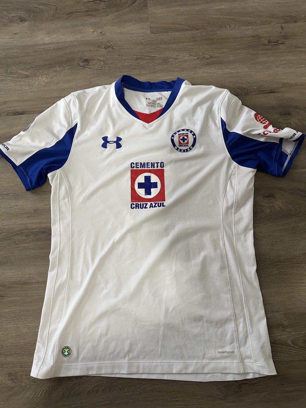 Cruz Azul UA Talla L Posible Utileria/Match Worn