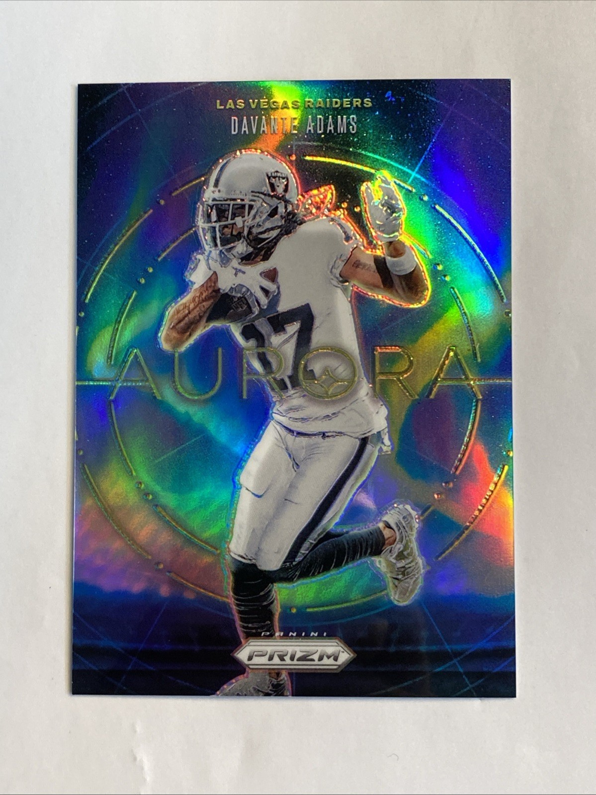 2024 Panini Prizm #10 Davante Adams AURORA RC CASE HIT SSP