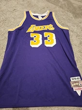 Mitchell and Ness Kareem Abdul-Jabbar 2XL Jersey Size 52, 1979-1980