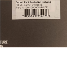 AMD Ryzen 9 7950X 16-Core 5.7GHz AM5 Processor Never Installed 9