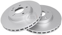 2X Bremsscheibe A.B.S. 17569 FüR Vito Viano W639 W447 Mercedes Mixto Polo Marco
