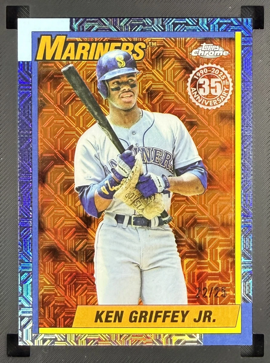 Topps Ken Griffey Jr Baseball Sports Trading Card Singles Serial