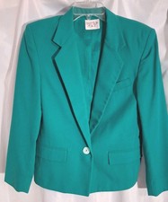 Blazer, BRIGHT PLACE Women's Blazer Size 8, Made In U.S.A.