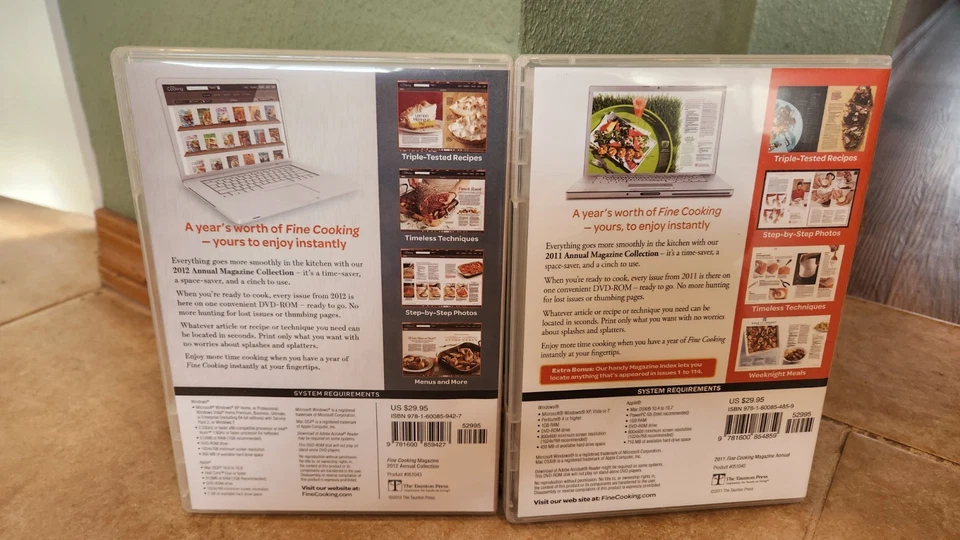Fine Cooking Annual Collection 2011 & 2012 software for Windows and MAC - Image 4 of 4