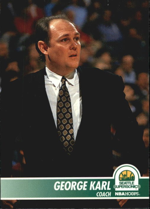 1994-95 Hoops #294 George Karl CO - BSK