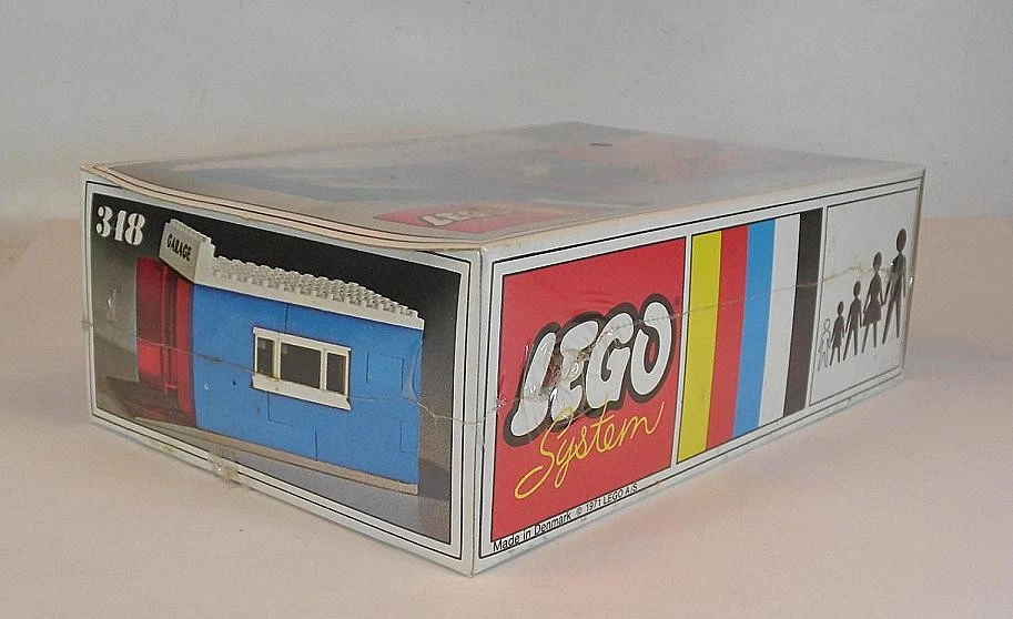 Lego Legoland 348 Garage von 1971 verschweißt / sealed in O-Box #796 - Bild 3 von 4