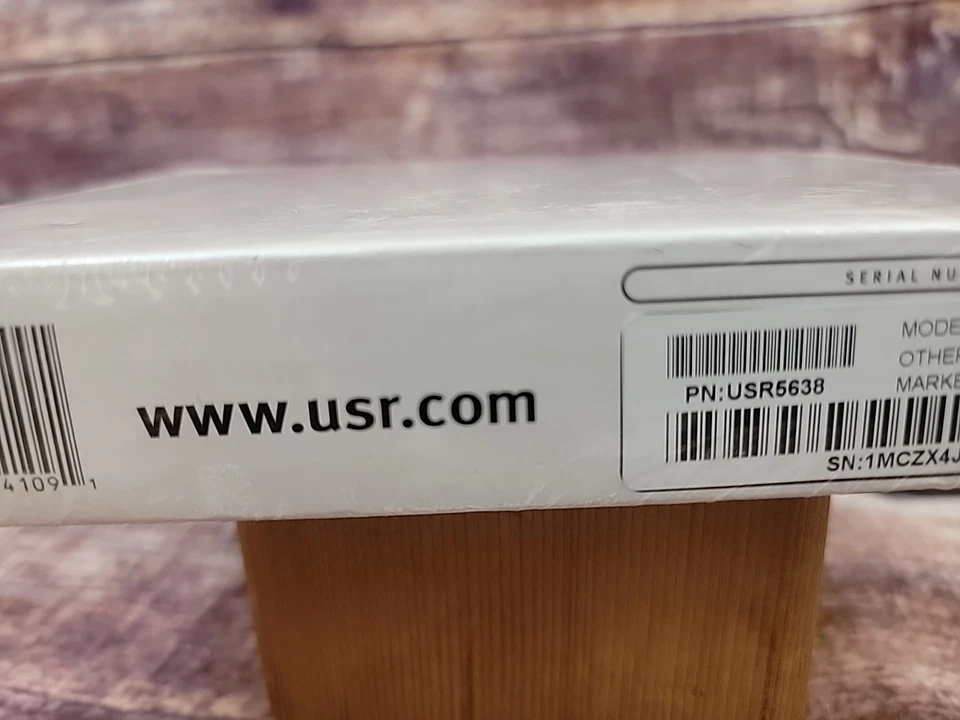 New Sealed US Robotics USR5638 Fax Modem 56 Kbps V.92 PCI-Express  - Image 3 of 3