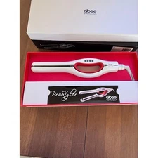 Albee Virtuosa ProStyler Flat Iron White and Red Hair Styling Tool NEW