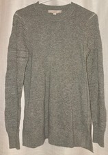 LOFT women's grey knit pullover sweater Size XS NWT
